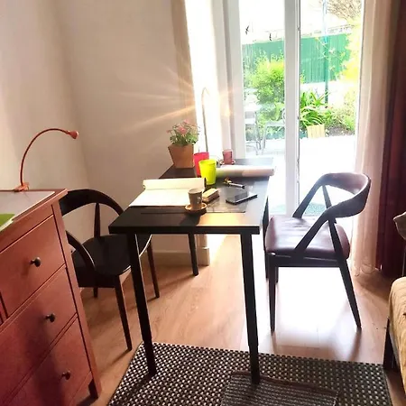 Sunny Orange Garden In