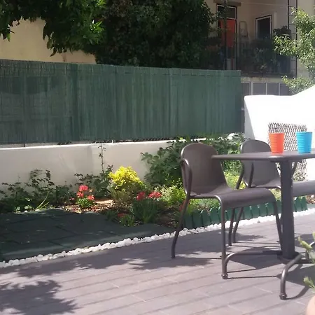 Sunny Orange Garden In